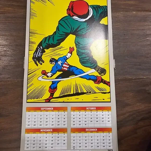 2024 Marvel Comics Mini Poster A-16 Month Calendar by Trends International - Picture 4 of 8